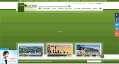 Desktop Screenshot of canhquanxanh.com.vn